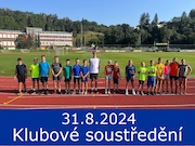 31.8.2024 - Letní klubové soustředění